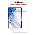 Samsung Galaxy Tab S8 11" Tempered Glass Screen Protector 2 Pack