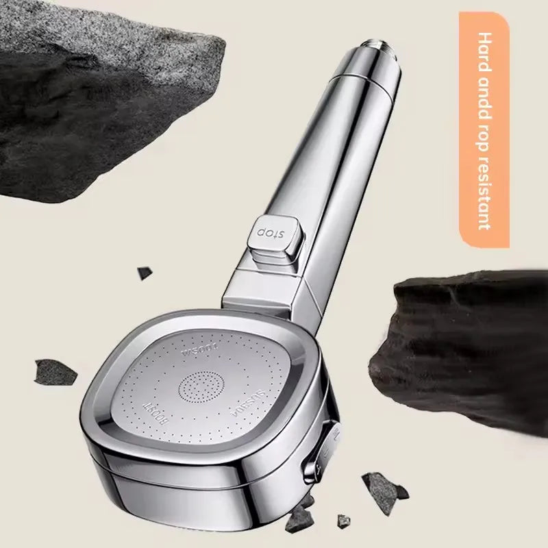 3-Mode Handheld Shower Head | High Pressure & Water Saving