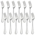 12-Piece Stainless Steel Fork Set – Dinner, Salad & Dessert