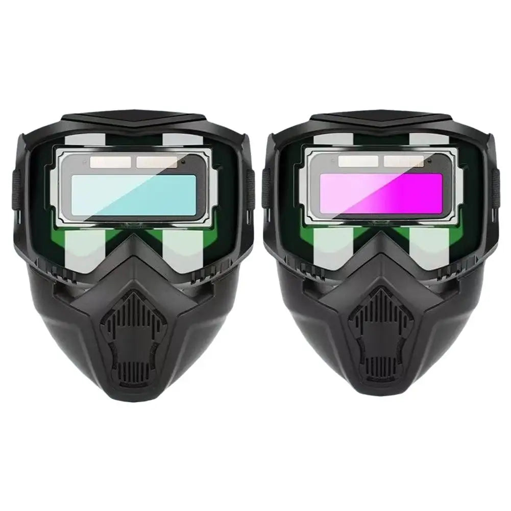 Auto-Darkening Welding Helmet | Adjustable Head-Mount PVC