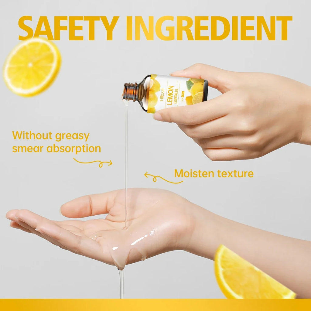 Hllozzi Lemon Essential Oil | Body, Hair & Aromatherapy