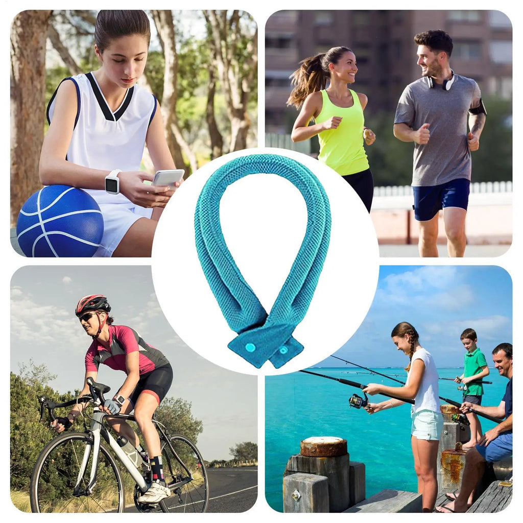 Neck Cooling Wrap Scarf for Outdoor Sports & Hot Weather