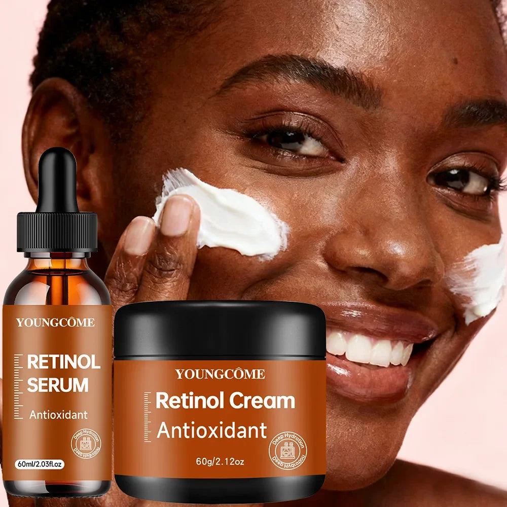 YOUNGCOME Retinol Cream & Serum Set – Anti-Aging Skin Care