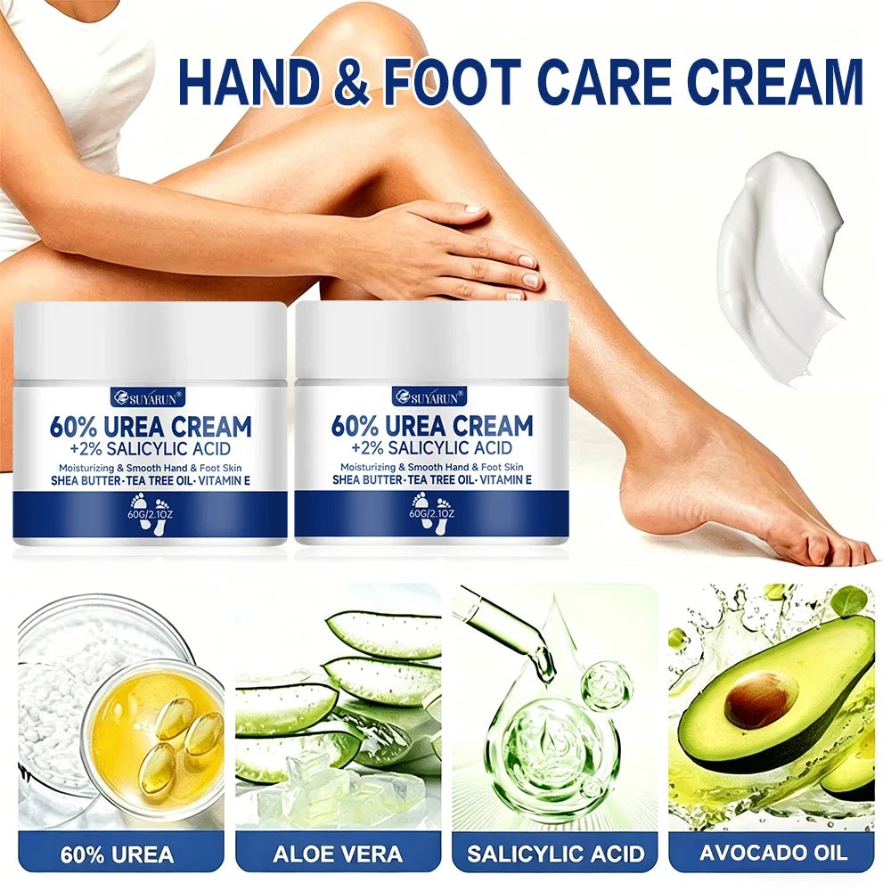 SUYARUN 60% Urea Foot Cream – Cracked Heels & Dry Skin