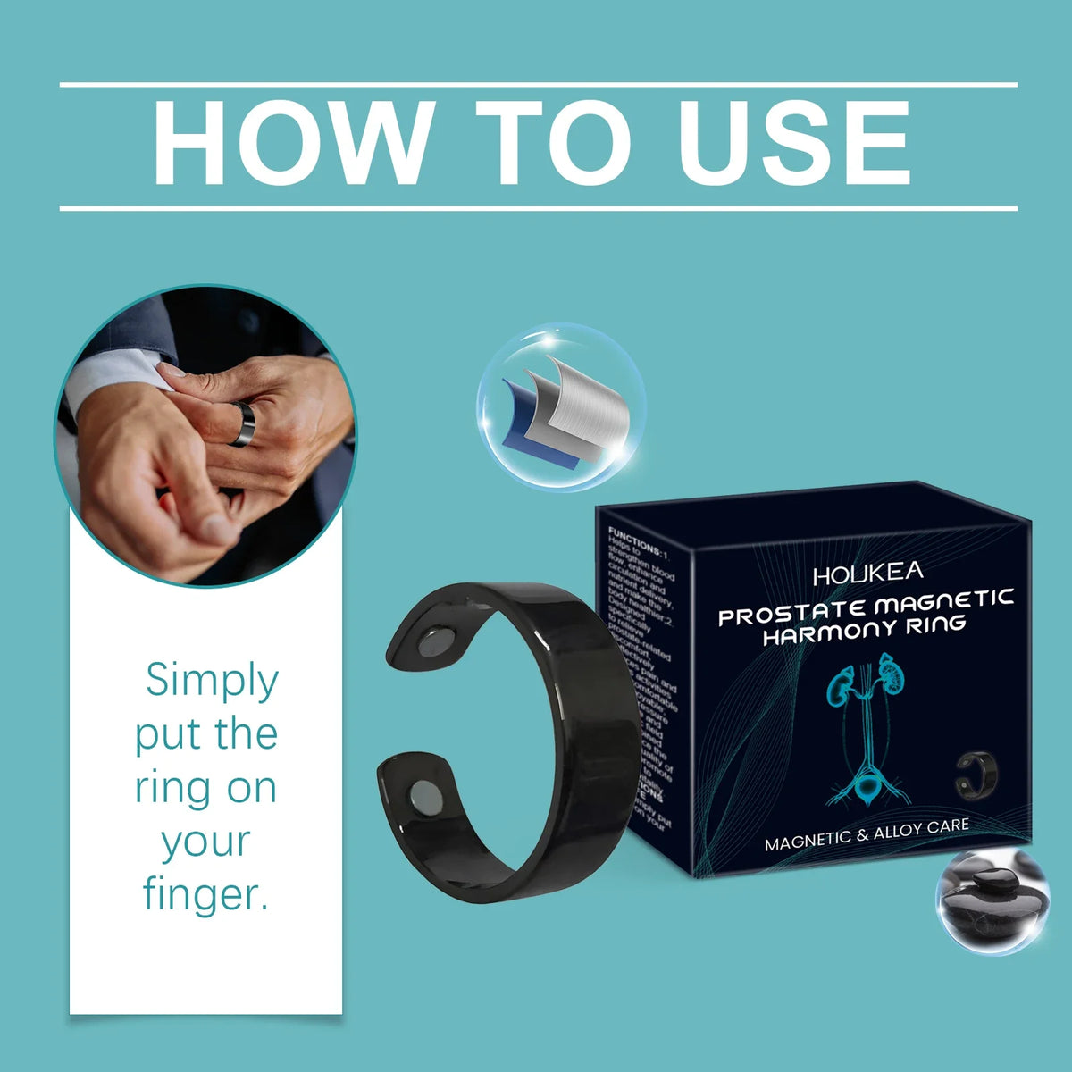 Men's Body Care Ring – Daily Comfort & Wellness Support