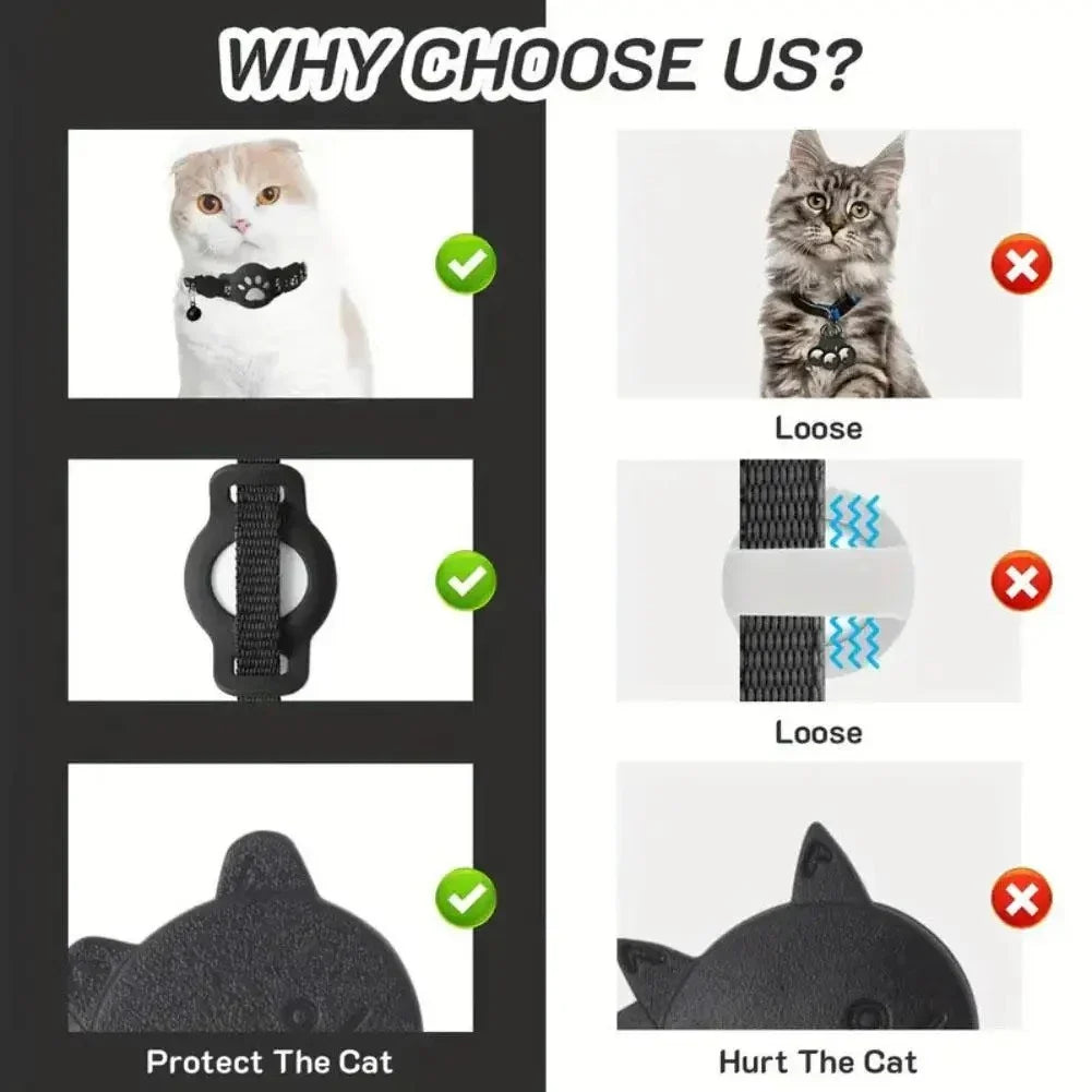 Waterproof Reflective GPS Tracker Collar for Cats & Kittens
