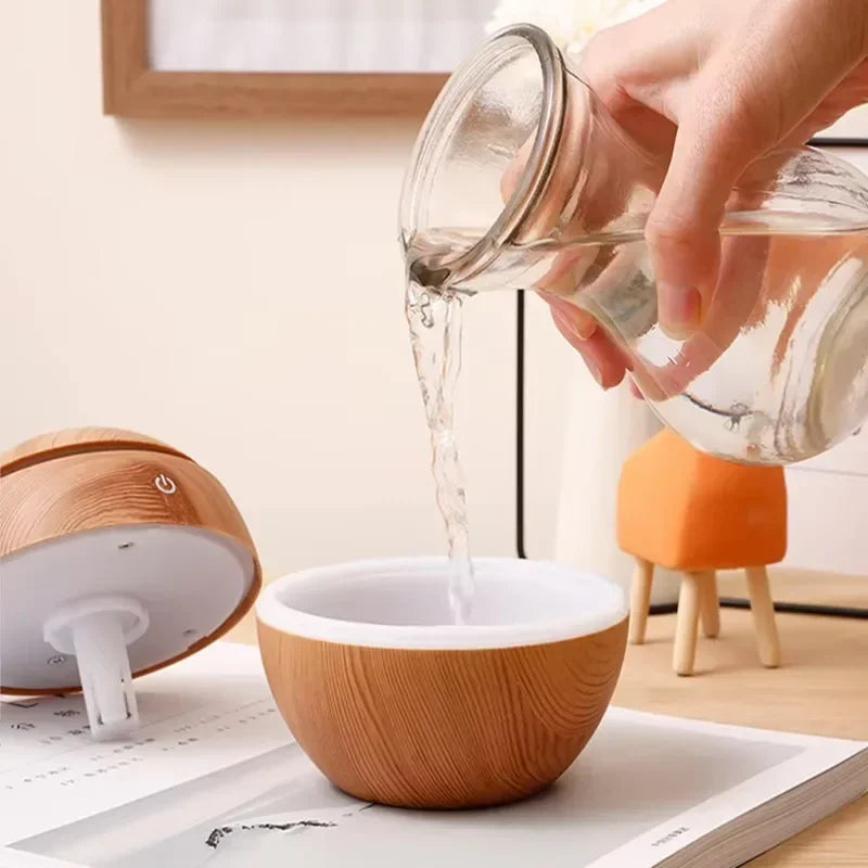 Mini USB Mushroom Humidifier & Essential Oil Diffuser 200ml