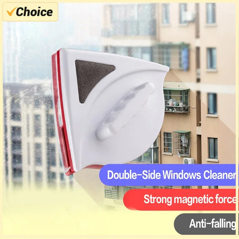Magnetic Double-Sided Window Cleaner | Auto Water Discharge