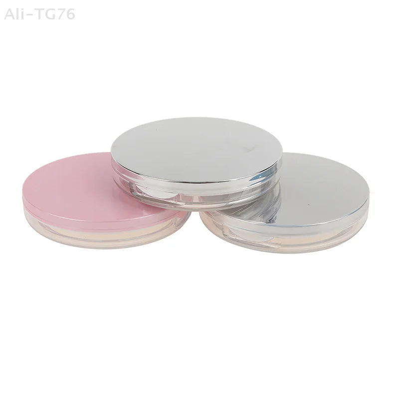 3g Portable Loose Powder Sifter Jar with Mirror | Travel Makeup