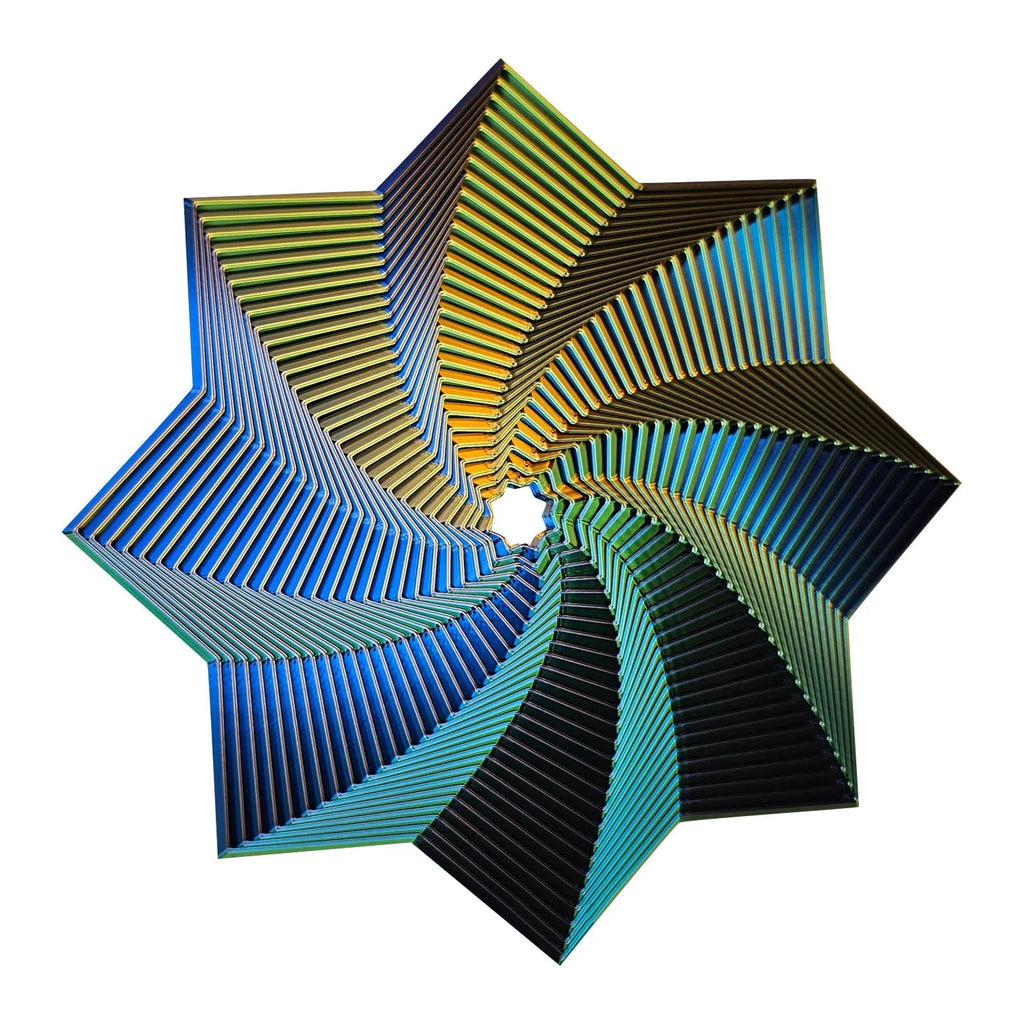 3D Printed Octagonal Fidget Toy – Geometric Sensory Spinner