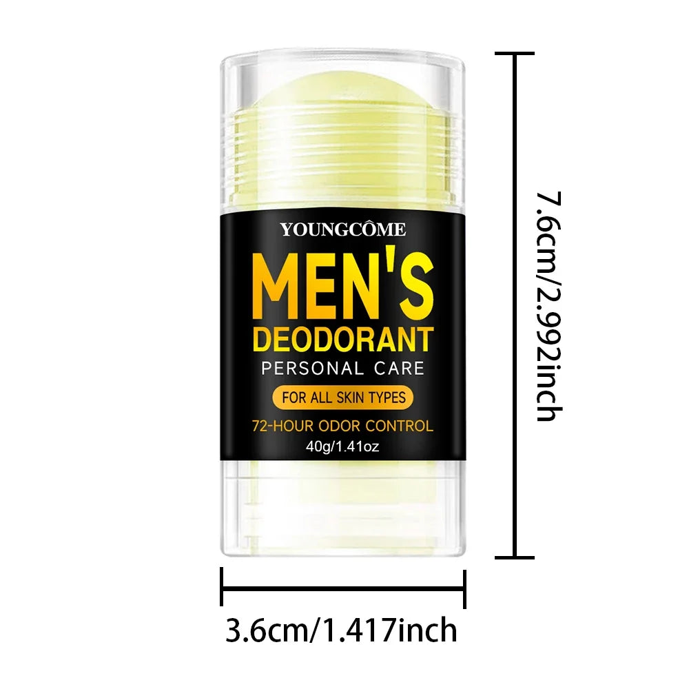 Men's Sandalwood Deodorant Stick – All-Day Freshness | 40g