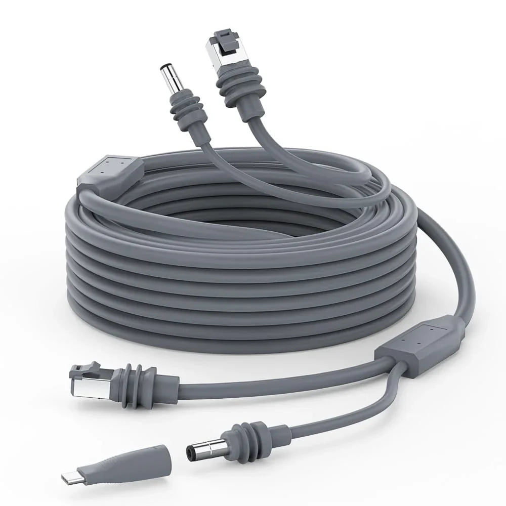 Starlink Mini 2-in-1 Cable 16.4FT DC/USB-C & RJ45 Ethernet
