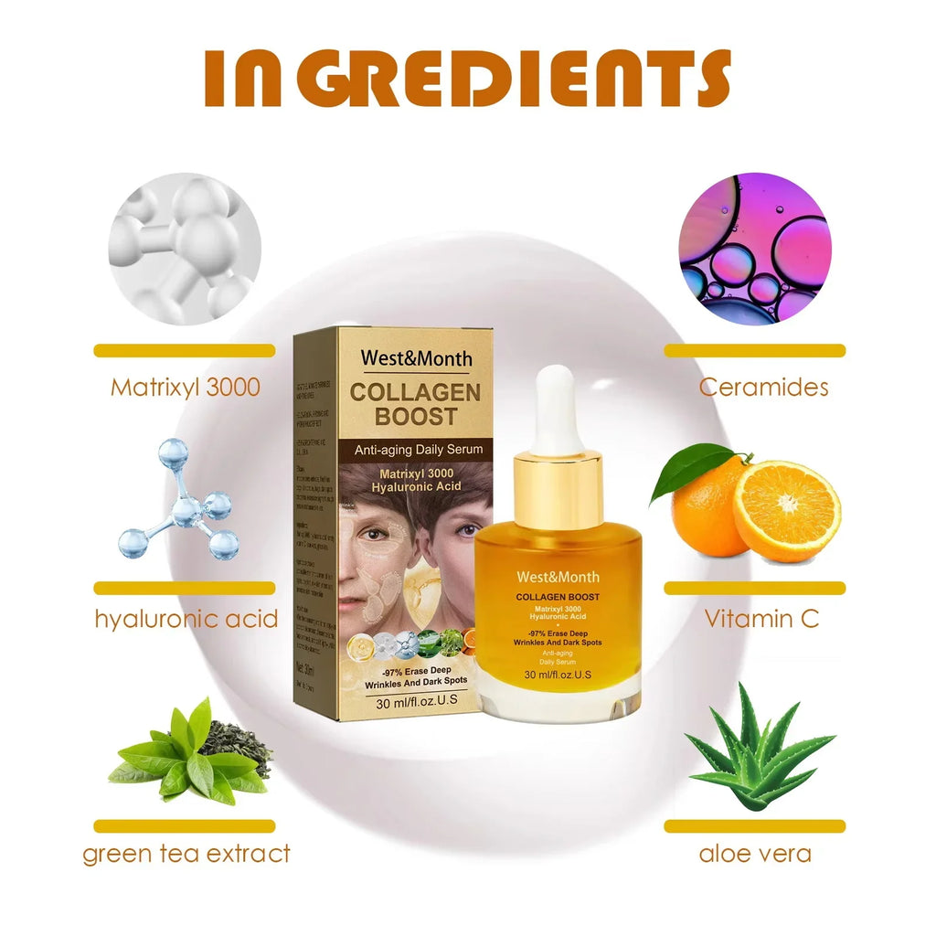 30ml Collagen Face Serum – Brightening, Firming & Hydrating