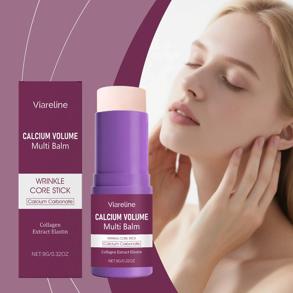 Viareline Anti-Aging Face Balm Stick | Hydrating & Firming