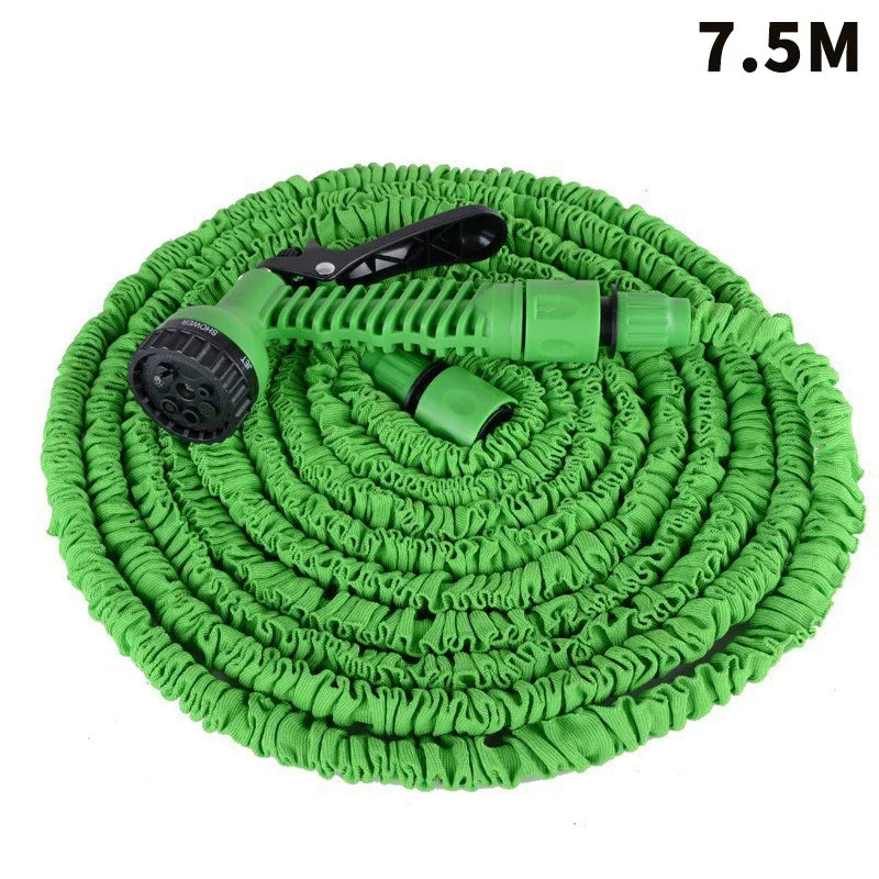 25-75 Ft Household Magic Hose Flexible Water Spray Car Washing