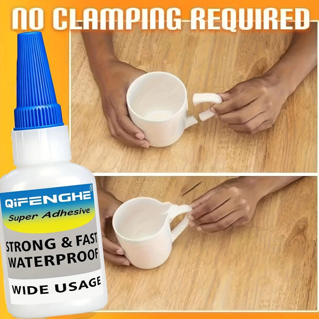 Super Strong Instant Glue – Fast-Drying Clear Waterproof Adhesive