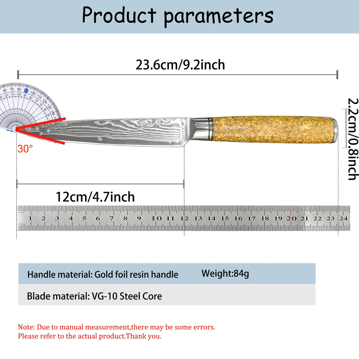Damascus Steel 67-Layer Paring Knife – Sharp Kitchen Knife