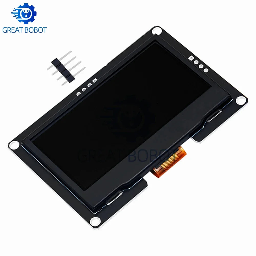 2.42" 128x64 OLED Display Module – I2C & SPI, White/Blue