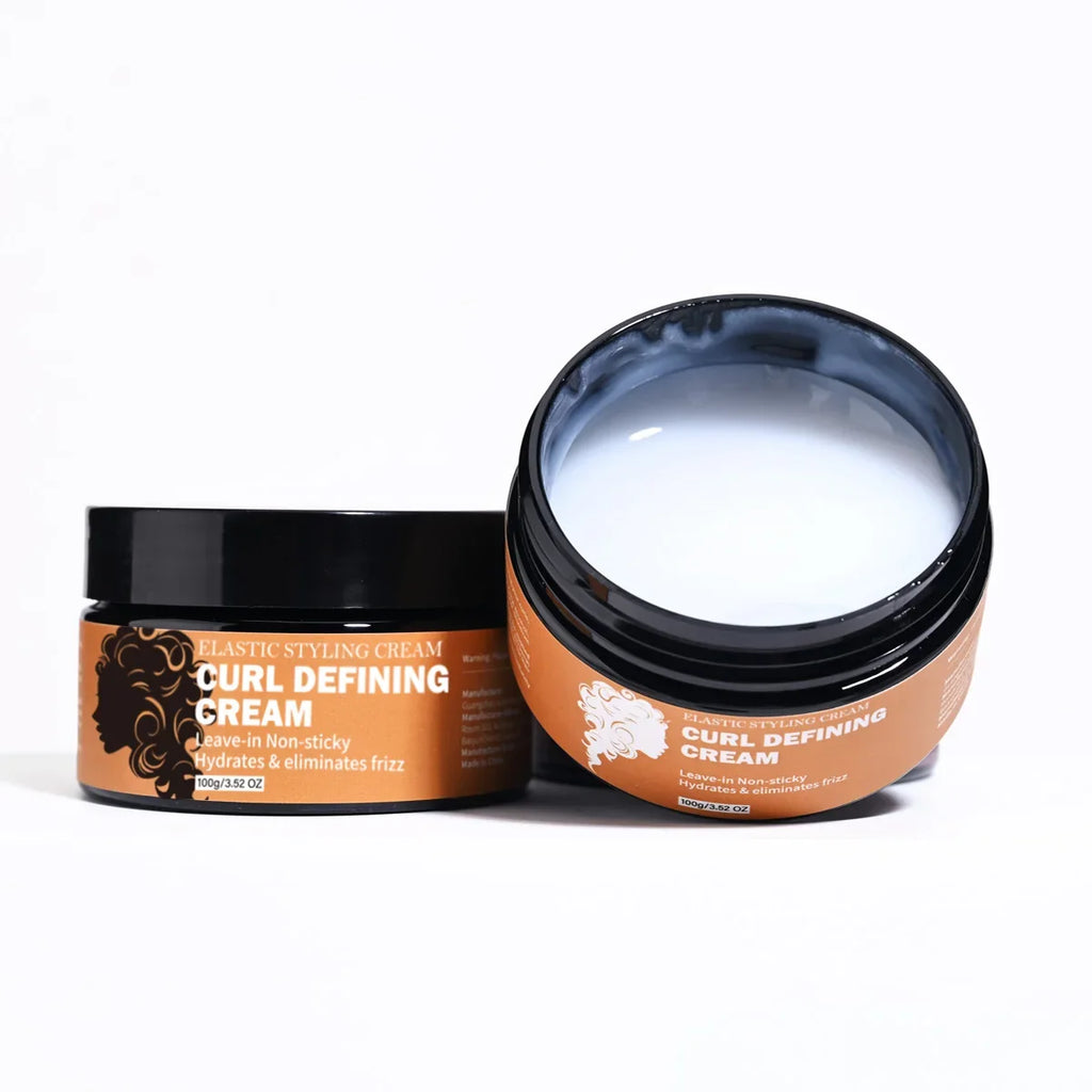 Black Castor Oil Curl Defining Cream – Anti-Frizz & Hydrating