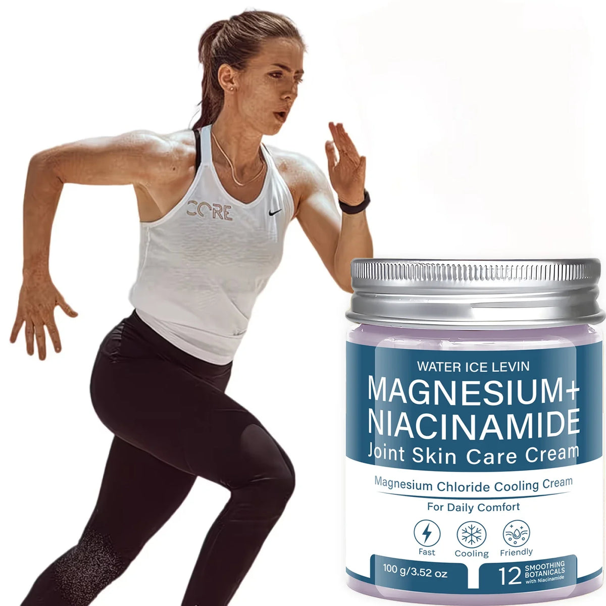 Magnesium Chloride Body Cream – Niacinamide & Bee Venom 100g
