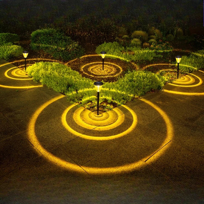 Lawn Ground Plug-in Solar Lamp Household Outdoor Sensor Waterproof