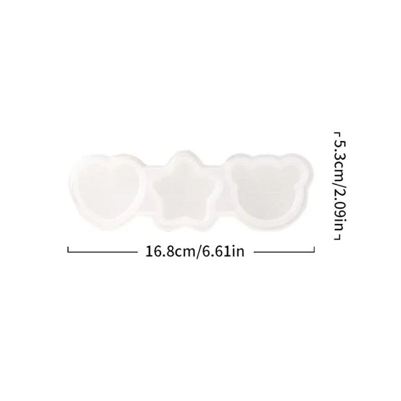3-in-1 Cartoon Rice Ball Sushi Mold Set – BPA-Free Bento Tool
