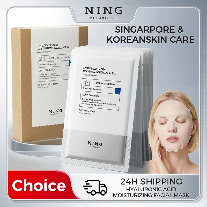 NING DERMOLOGIE 4D Hyaluronic Acid Sheet Mask – Niacinamide