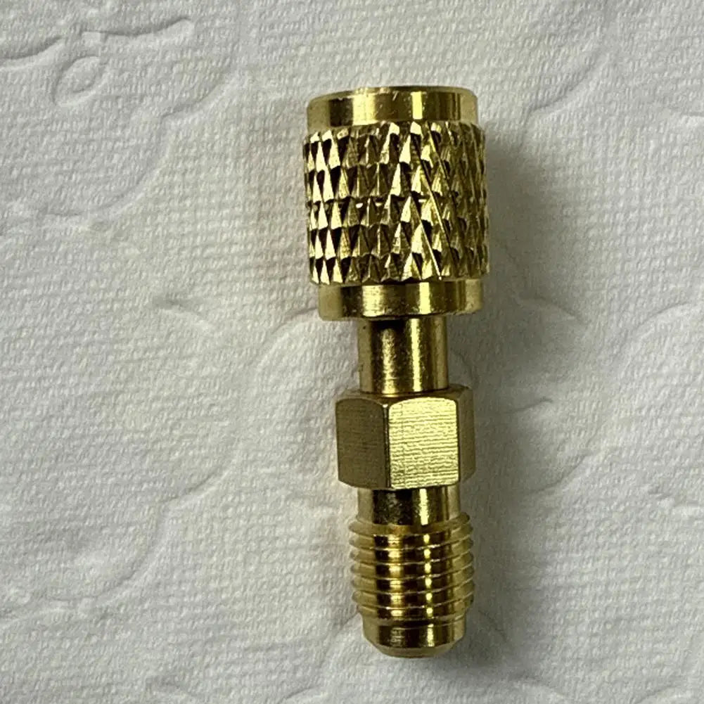 R32 R454B 1/4" SAE Left Hand Thread Adapter – Reverse Fitting