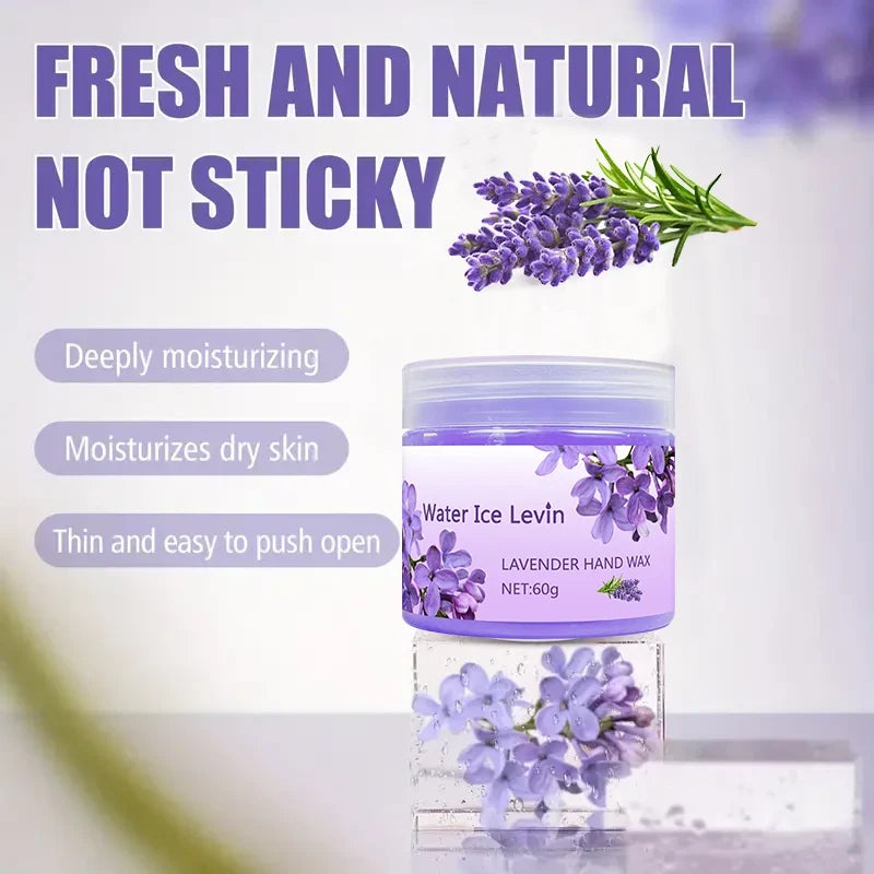 Lavender Hand Wax Mask – Moisturizing & Brightening Skin Treat