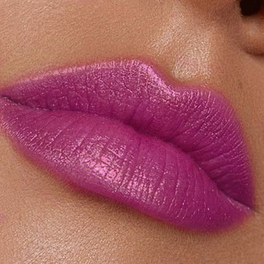 KAFURUX Red Glitter Lipstick – Shimmer Lip Glaze, Waterproof