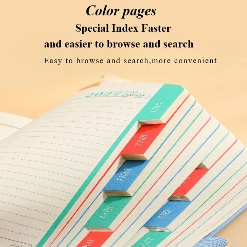 2027 Productivity Planner & Habit Tracker – 320-Page Journal