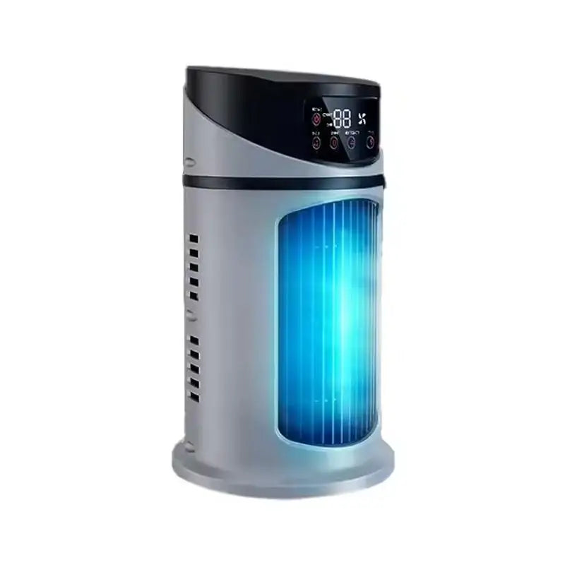 USB Desktop Fan with Humidifier & Spray Timer | Silent Portable