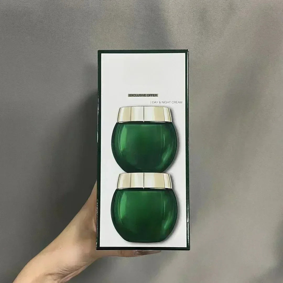 Alcohol-Free Day & Night Face Cream Set 50ml | Floral Unisex