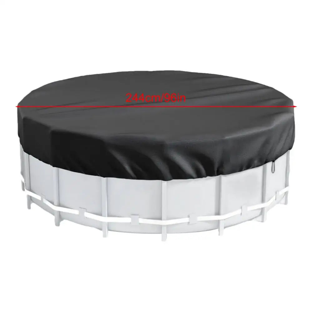 8 10 12FT Round Swimming Pool Covers Aboveground Pools Tub Cover