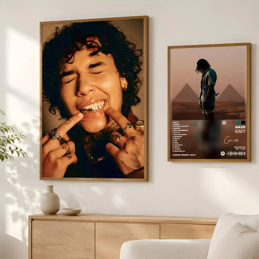 Self-Stick HD PVC Wall Art Poster – Waterproof Home Decor