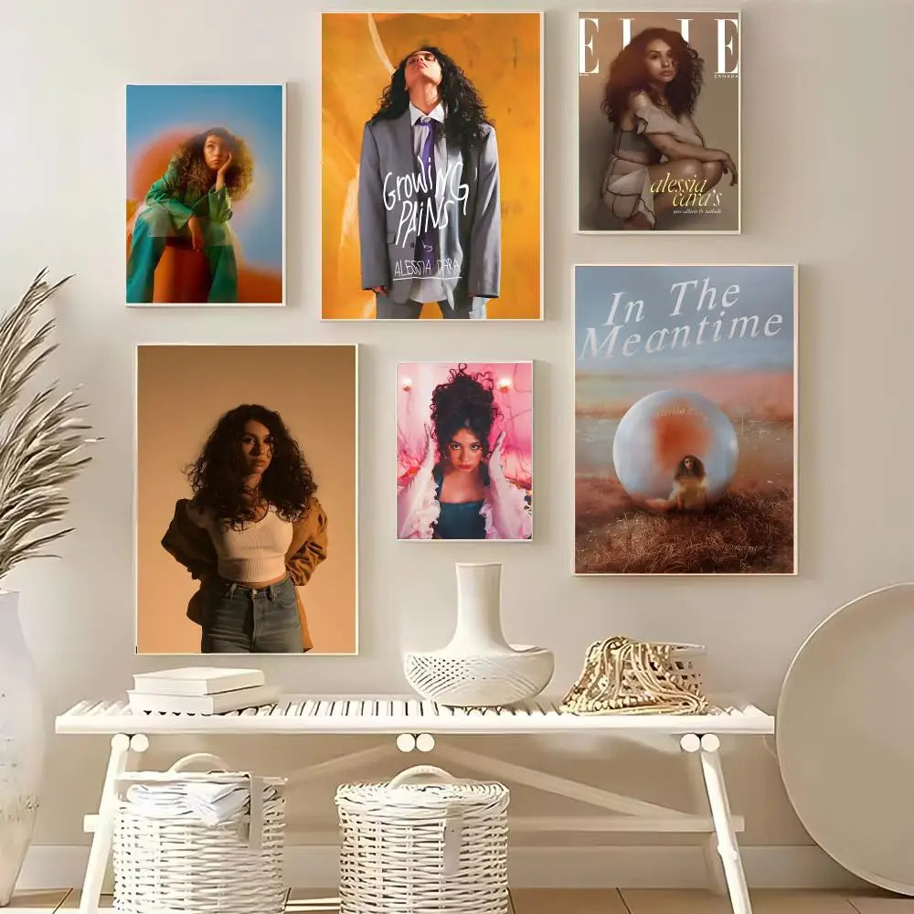 Alessia Cara HD Wall Poster – Self-Adhesive Waterproof PVC