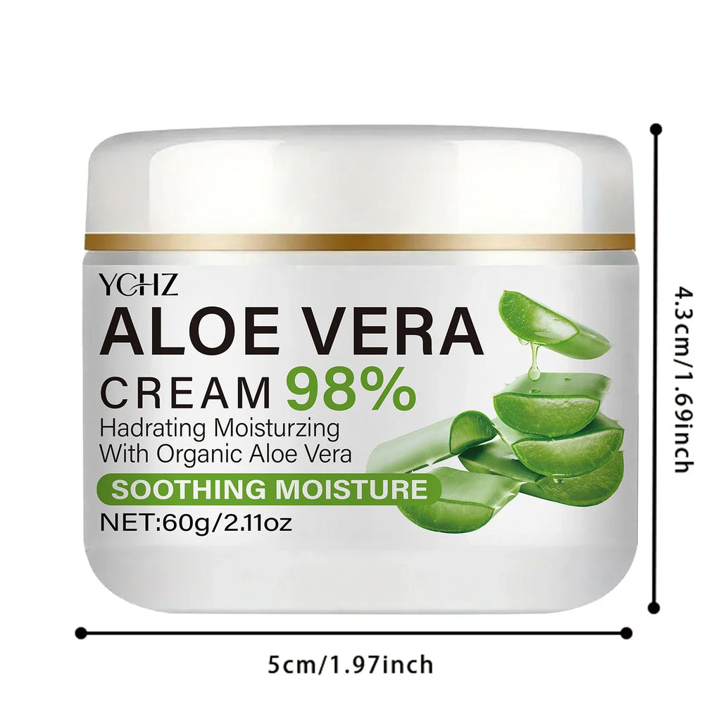 YCHZ 98% Aloe Vera Face Cream – Daily Hydrating Moisturizer