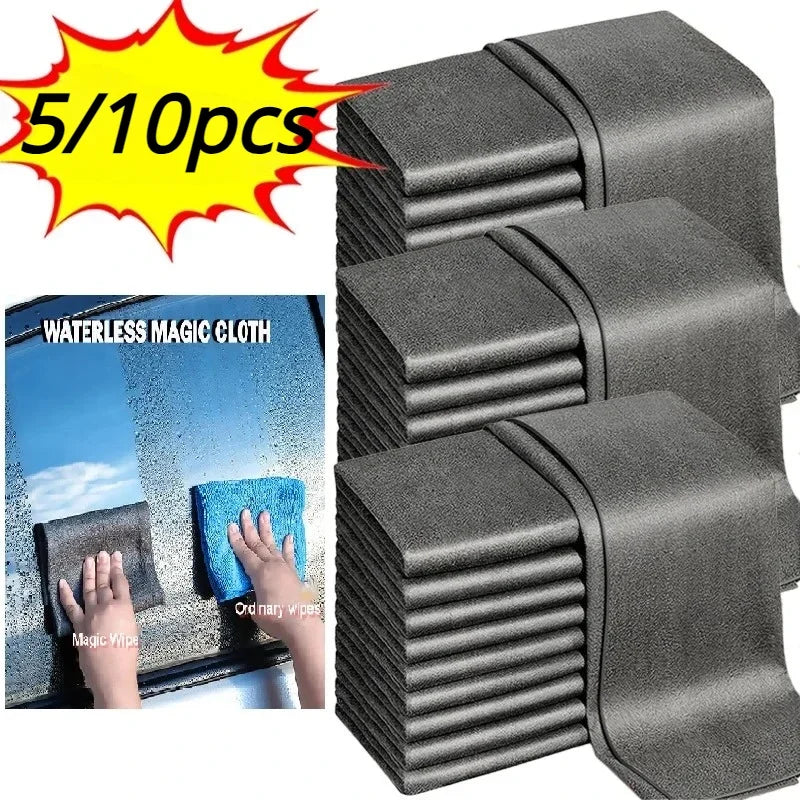 Microfiber Cleaning Cloths – Lint-Free Window & Kitchen Rags