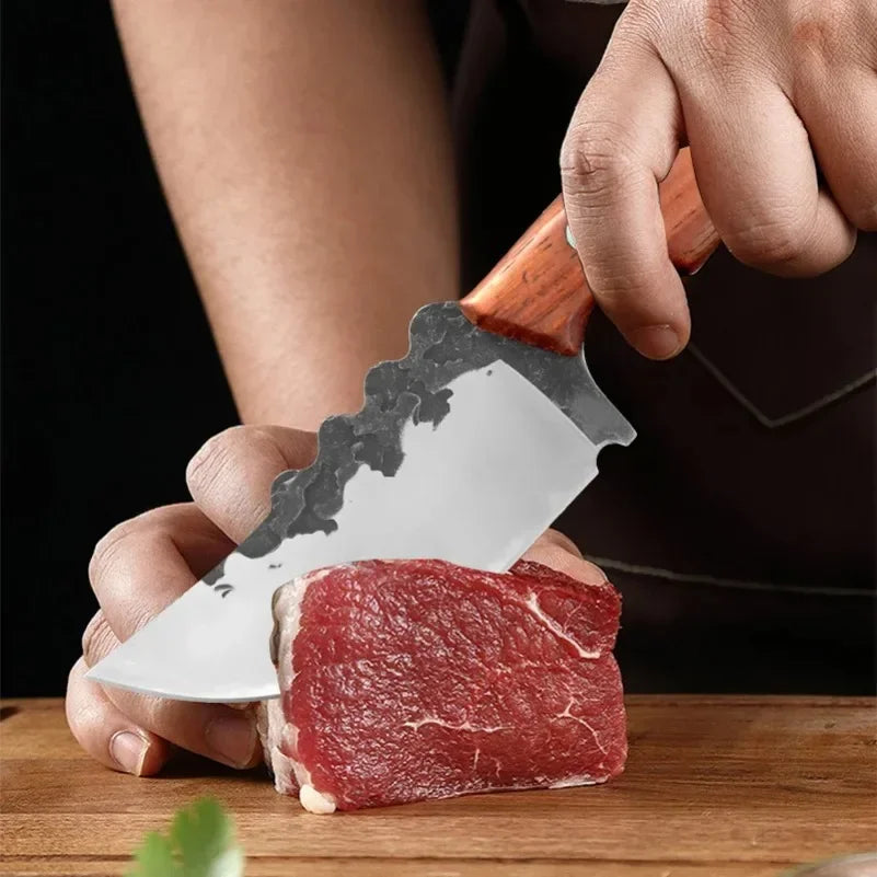 InLeung Handmade Boning Knife – Stainless Steel Wood Handle
