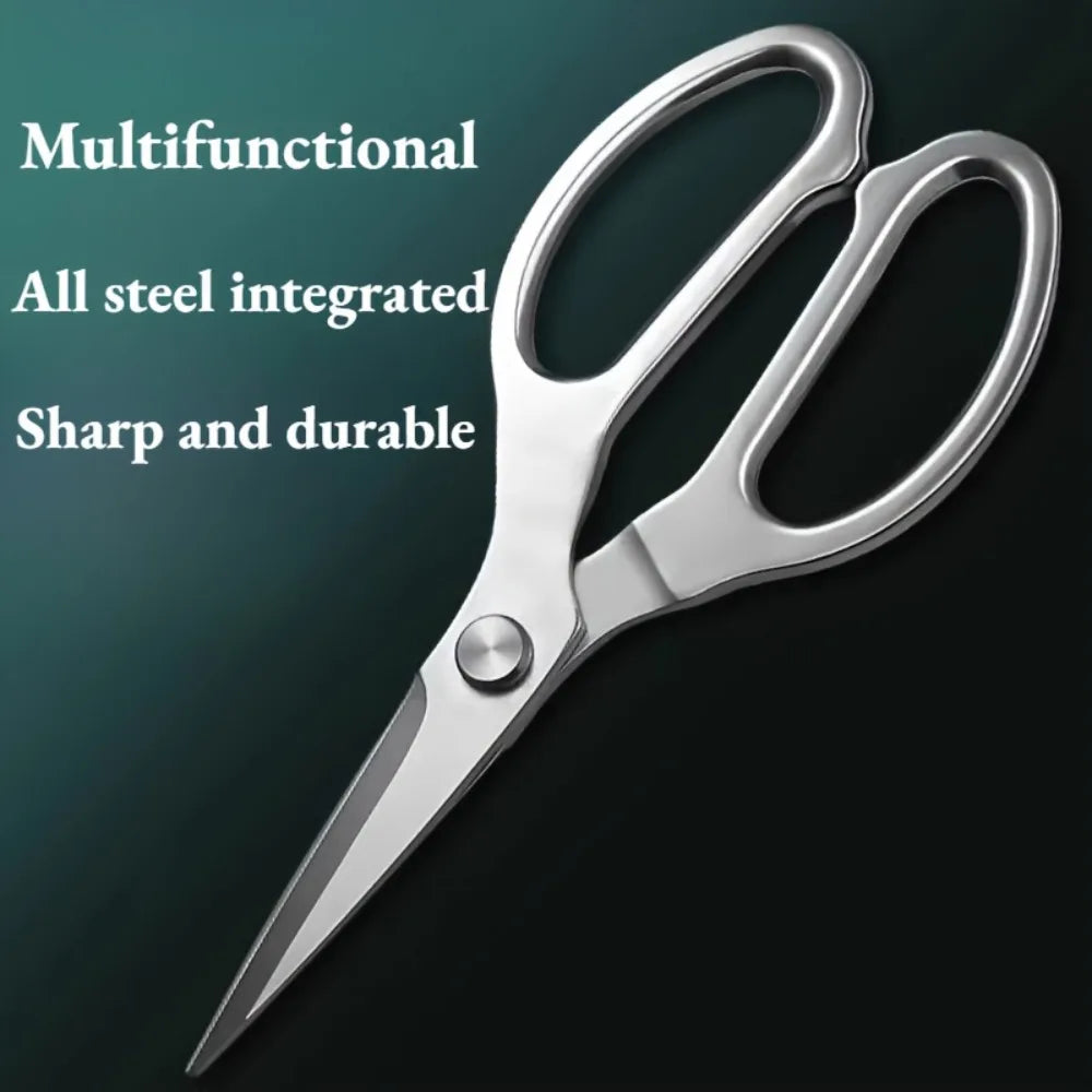 Heavy-Duty Kitchen Scissors & Peeler Set | Stainless Steel 2pc
