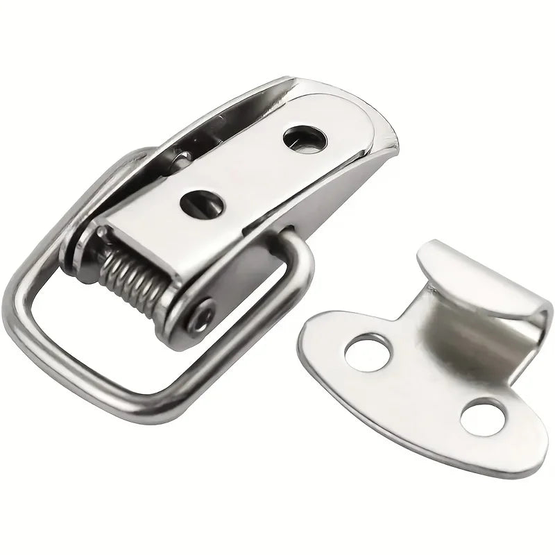 4-Piece Durable Spring Rod Latch Clip Stylish Modern Toggle Catch