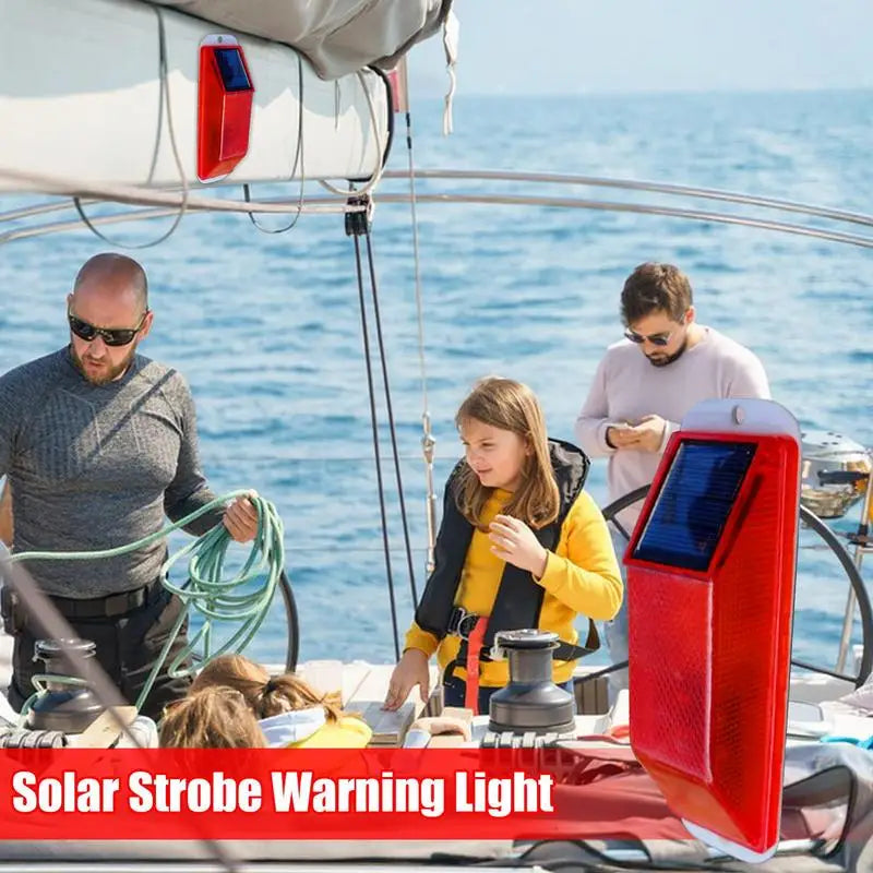 Warning LED Lamp Solar Strobe Chip Control Bridge Night Driving