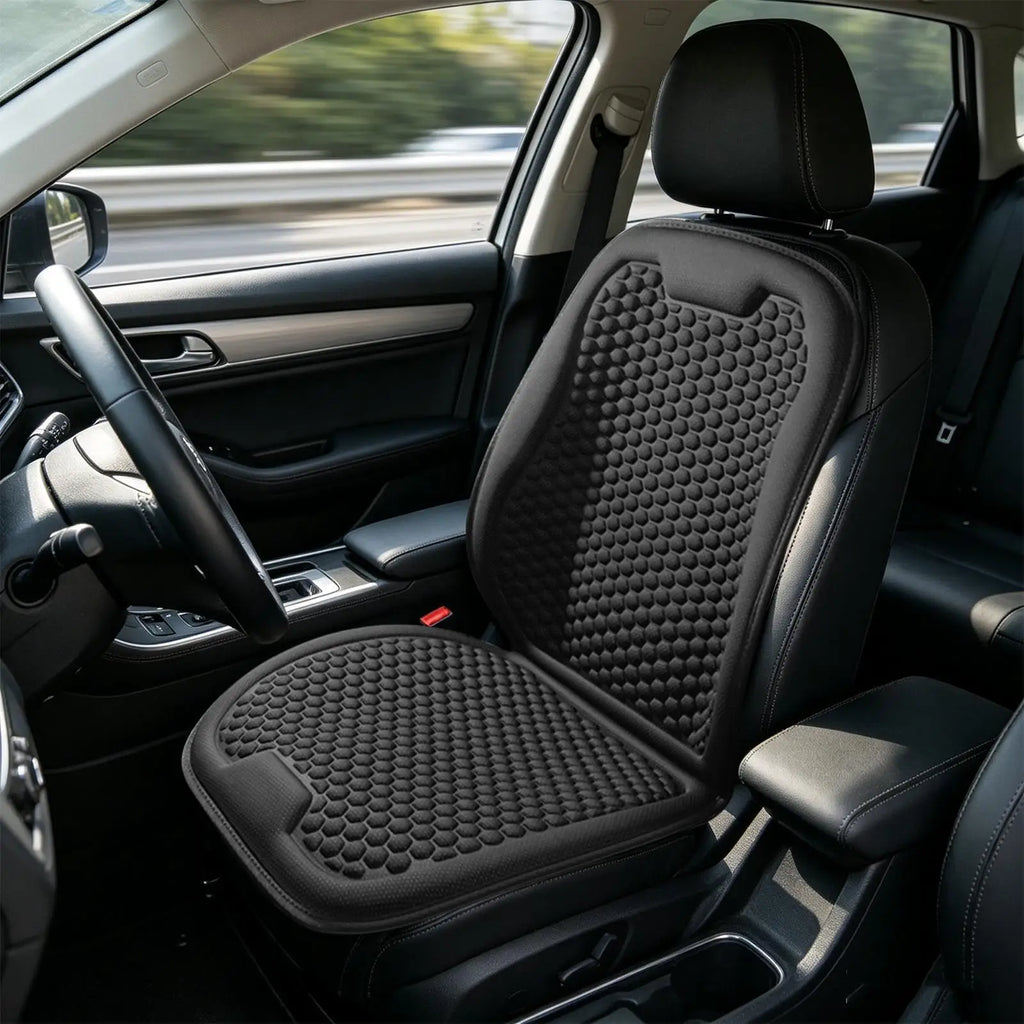 Cooling Car Seat Cover – Breathable Ergonomic Universal Fit
