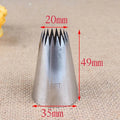Stainless Steel Piping Nozzle – Cake & Ice Cream Icing Tip
