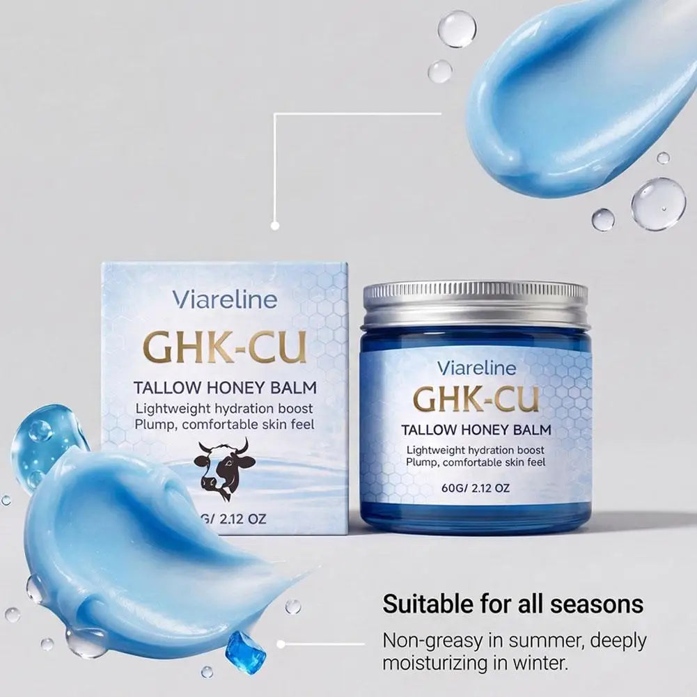 GHK-Cu Copper Peptide Tallow Balm Day & Night Cream | 60g