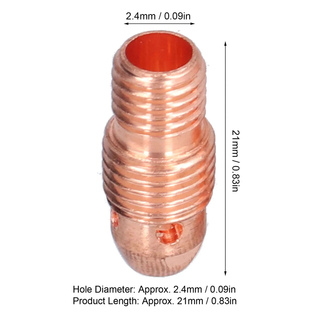 TIG Collet Body PTA Welding Torch Consumables 13N24 13N 796F WP 9F