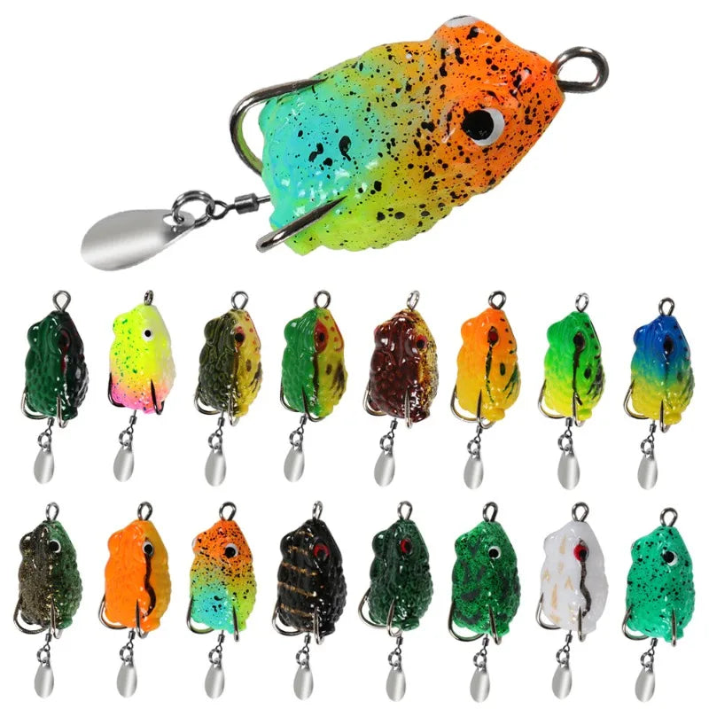 Mini Bullfrog Soft Fishing Lure 2.5cm 3g – Thai Frog Bait
