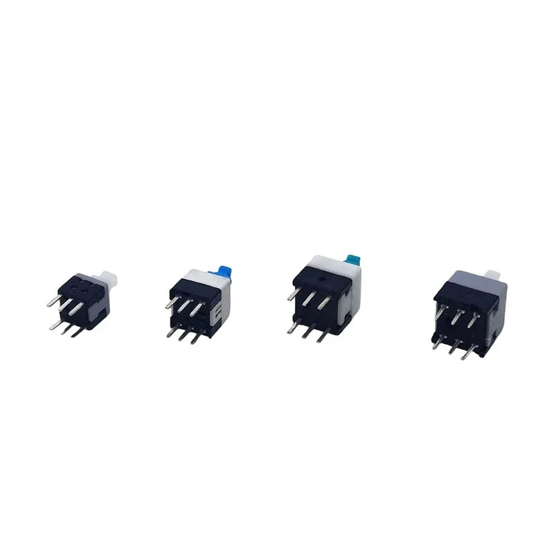 5 8 7 Self Locking Non Push Tactile Power Micro Switch 6 Pin Button
