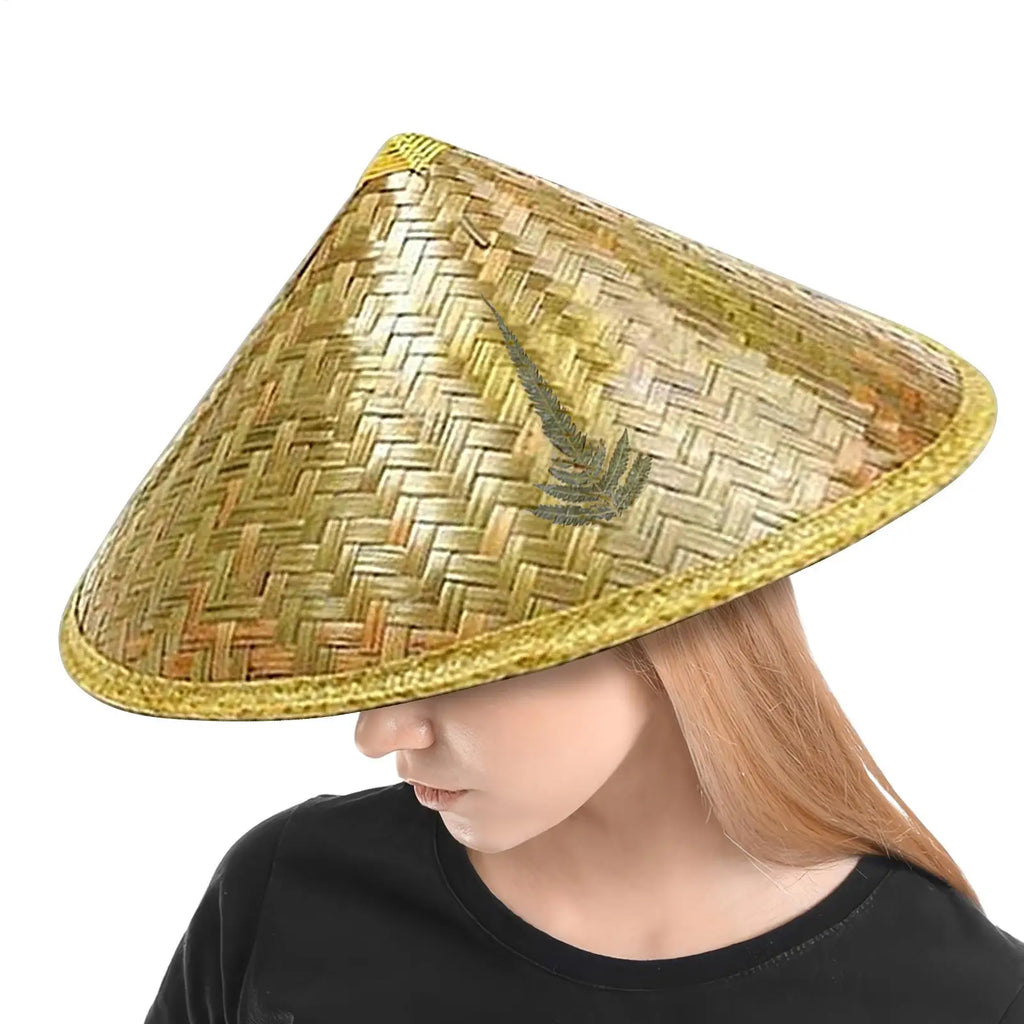 Handmade Chinese Straw Hat – Foldable Adjustable Sun Hat