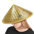Handmade Chinese Straw Hat – Foldable Adjustable Sun Hat